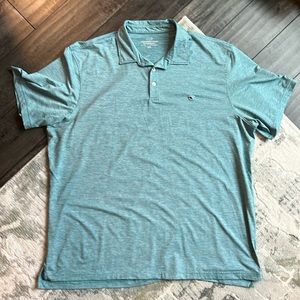 Vineyard Vines Performance Polo - St. Jean Stripe, 2XL